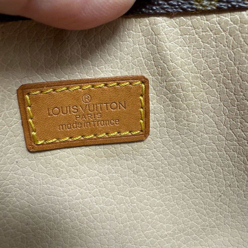 Louis Vuitton Brown Monogram Tote - Picture 4 of 13